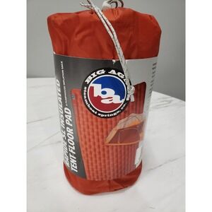 NEW Big Agnes Rapide SL Insulated Tent Floor Pad 50"x78" Orange